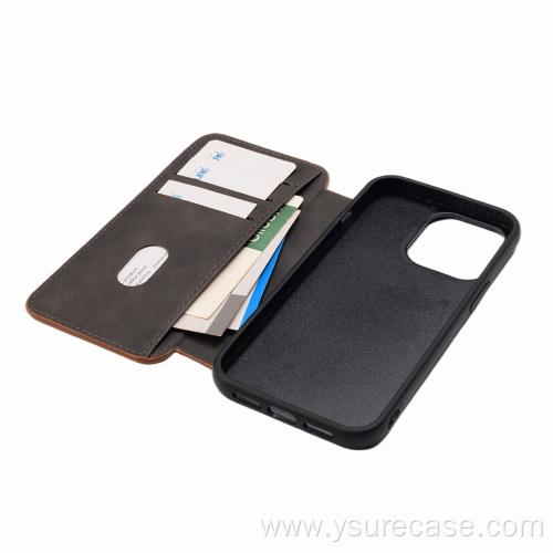 Three Color Pu Leather Phone Case